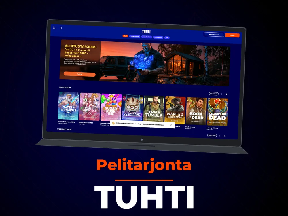Tuhti - Pelitarjonta