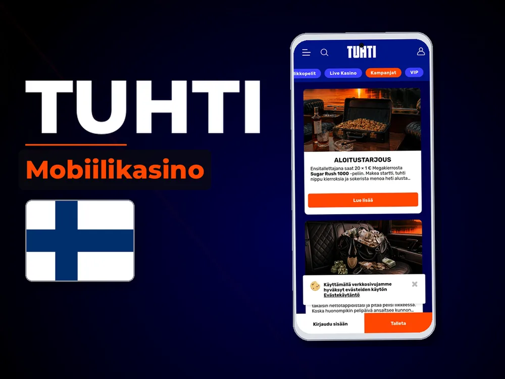 Tuhti - Mobiilikasino