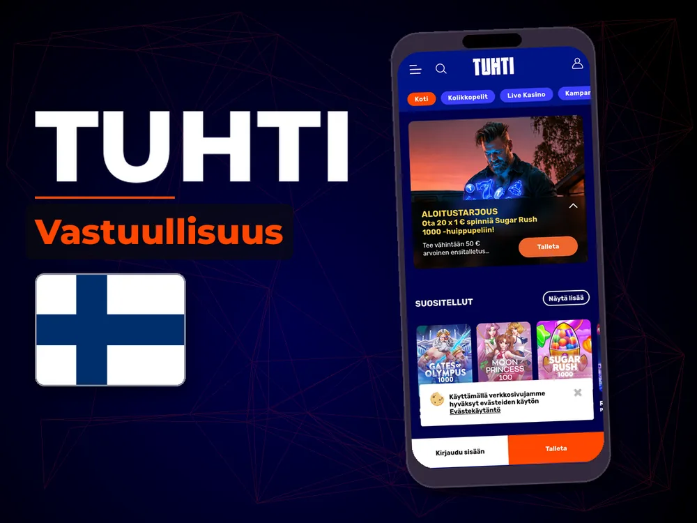 Tuhti - Vastuullisuus