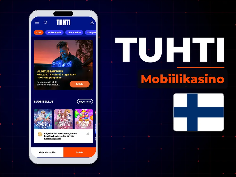 Tuhti - Mobiilikasino