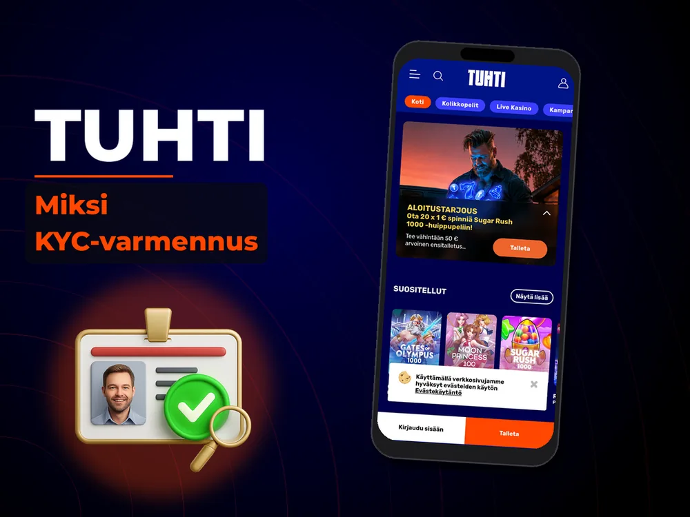 Tuhti - Miksi KYC-varmennus