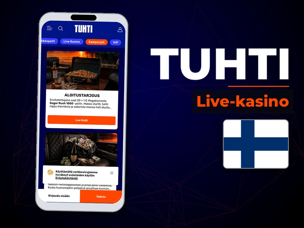 Tuhti - Live-kasino