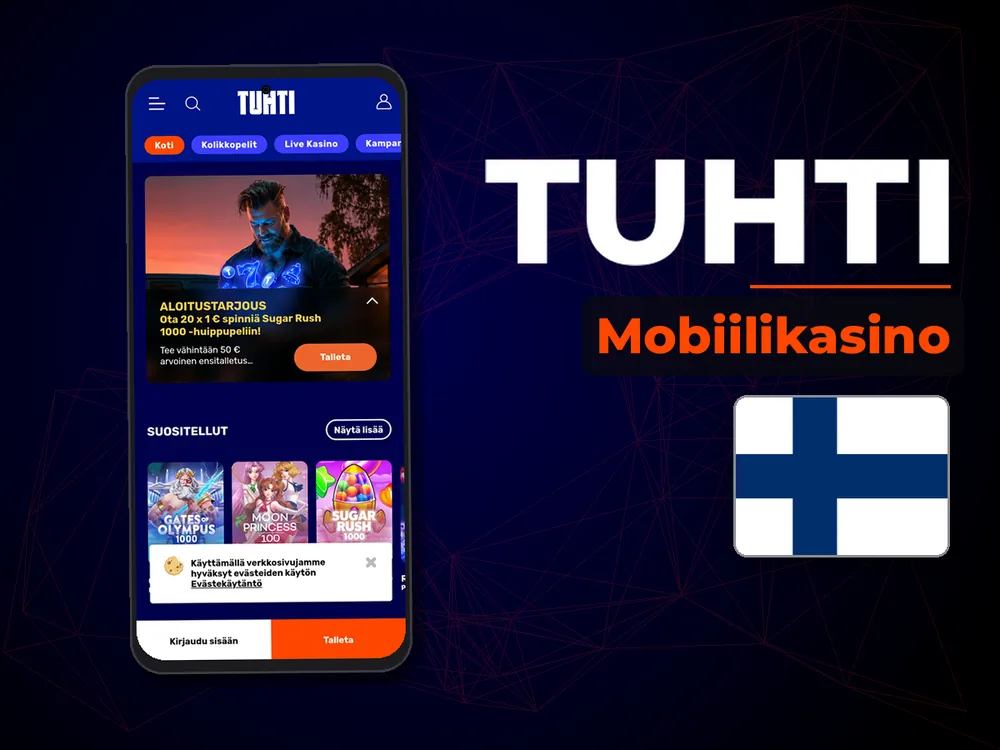 Tuhti - Mobiilikasino