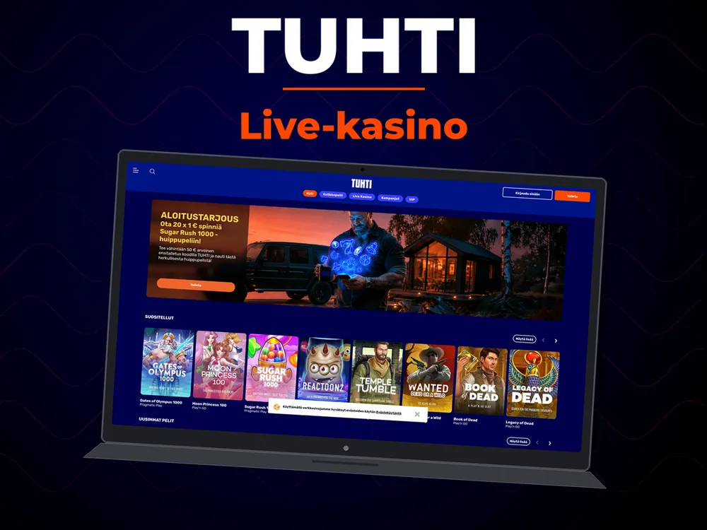 Tuhti - Live-kasino