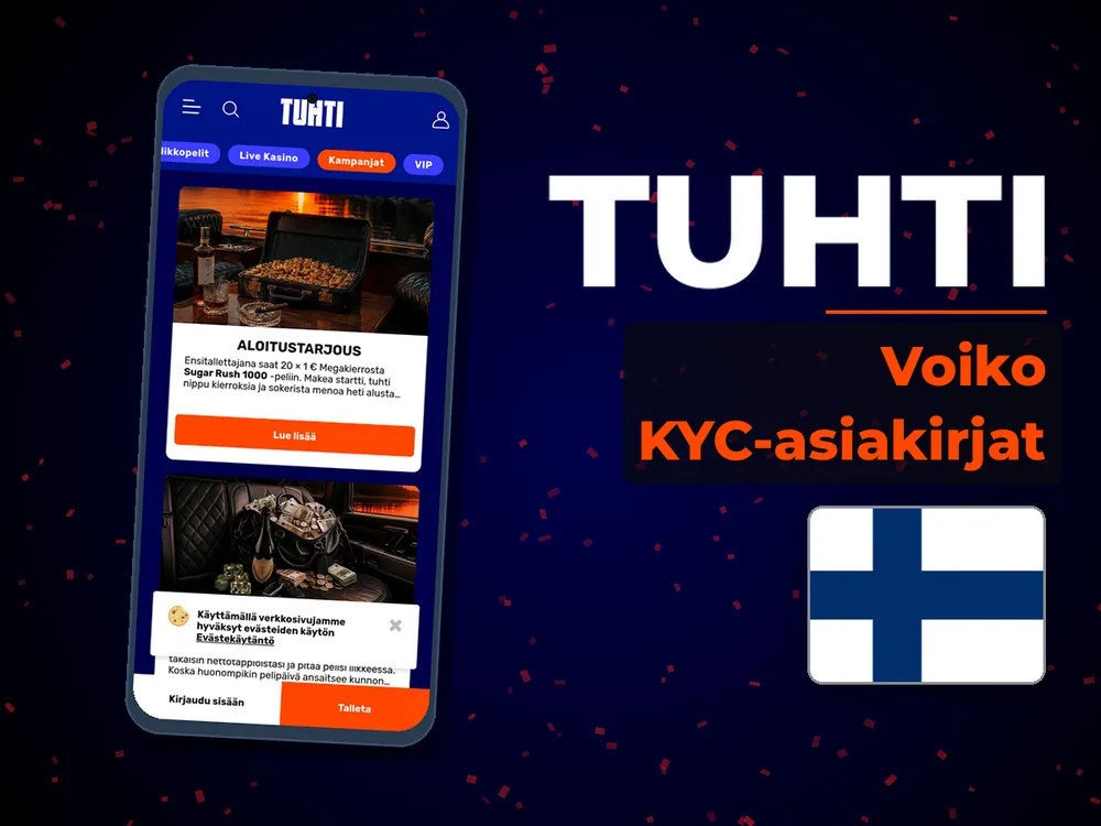 Tuhti - Voiko KYC-asiakirjat