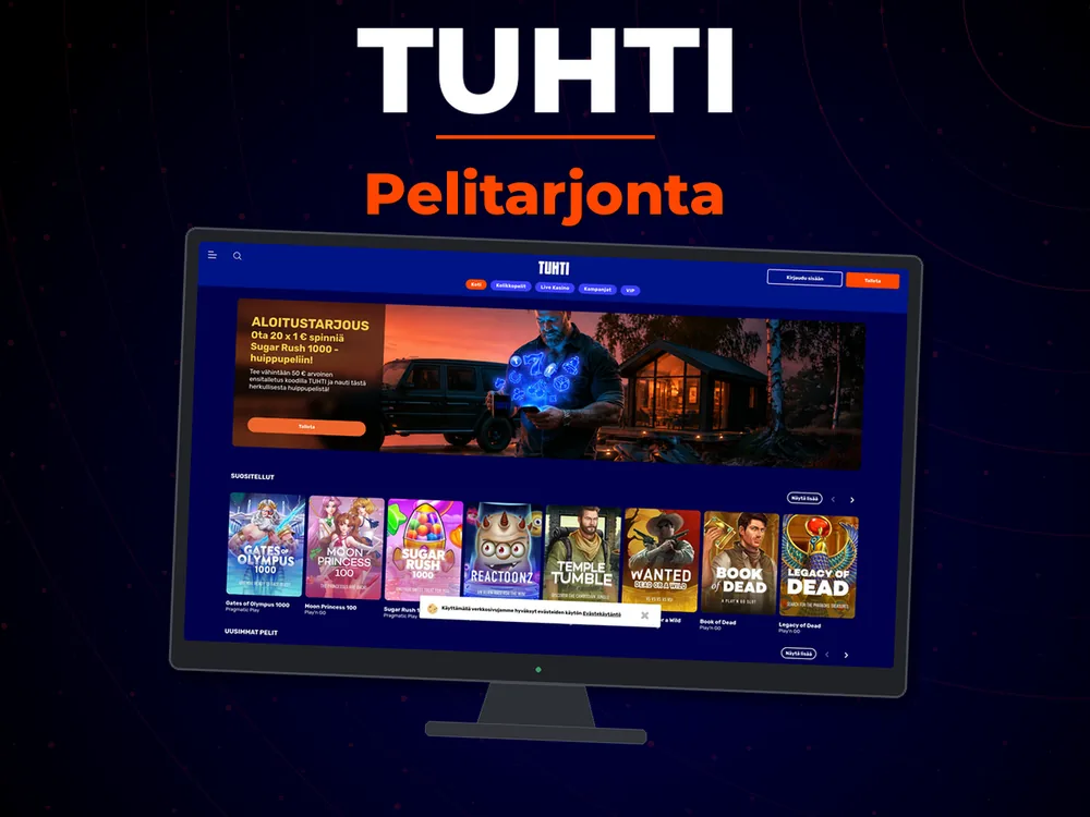 Tuhti - Pelitarjonta