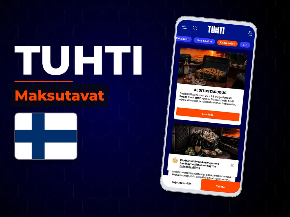 Tuhti - Maksutavat