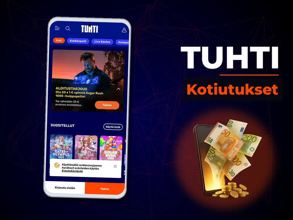Tuhti - Kotiutukset
