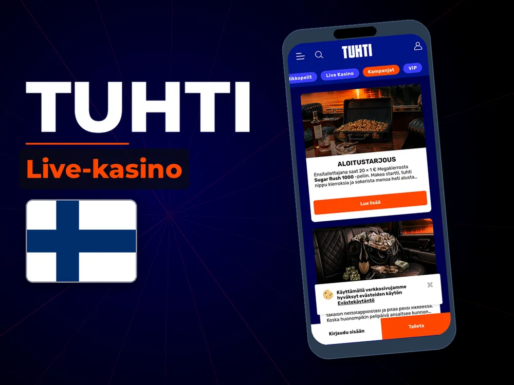 Tuhti - Live-kasino