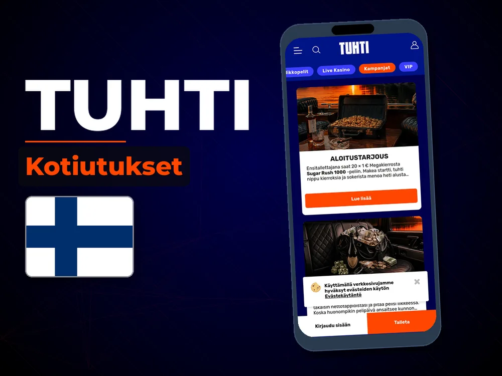 Tuhti - Kotiutukset